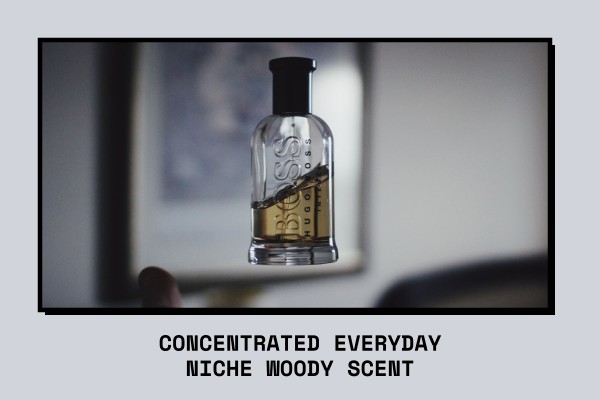 concentrated everyday niche woody scent