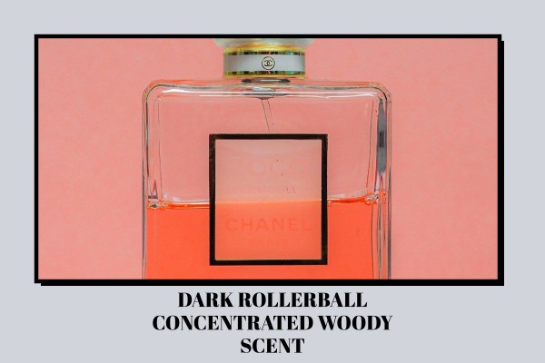 dark rollerball concentrated woody scent