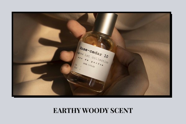 earthy woody scent