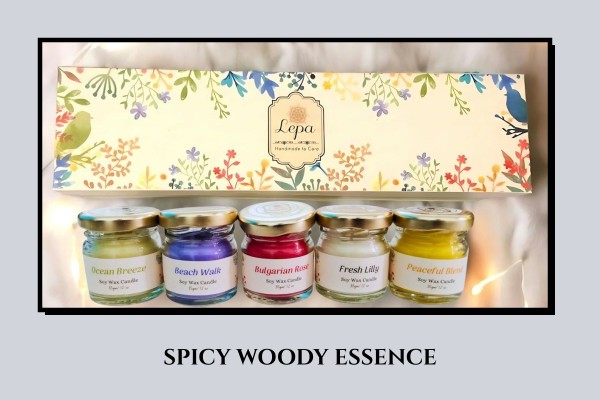 spicy woody essence